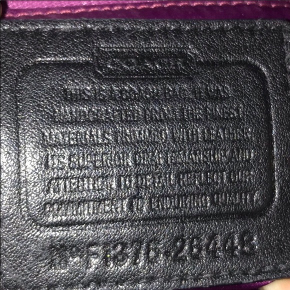 Coach Phoebe Hobo Bucket Signature Logo C - Picture 8 of 8